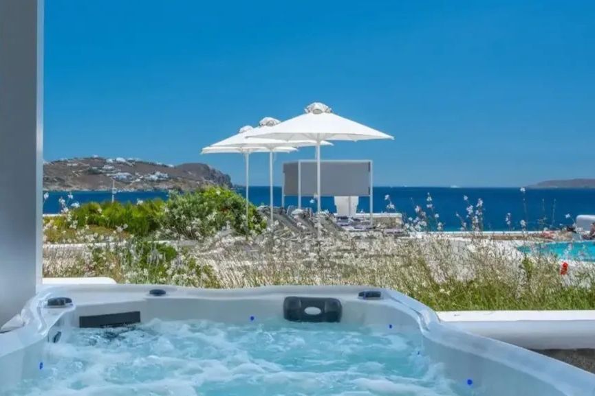 teren hotelu, balkon / taras