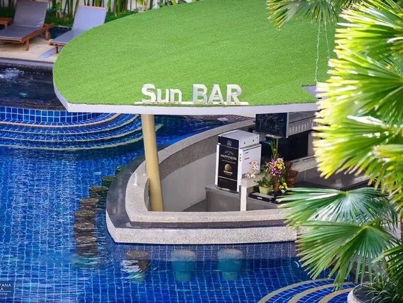 basen, pool bar