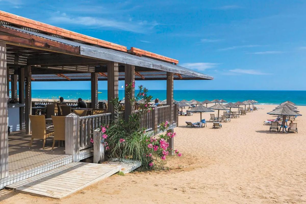 restauracja, beach bar, plaża