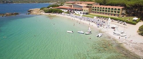 teren hotelu, obiekt, plaża