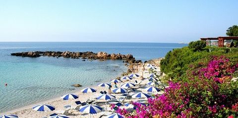 teren hotelu, plaża