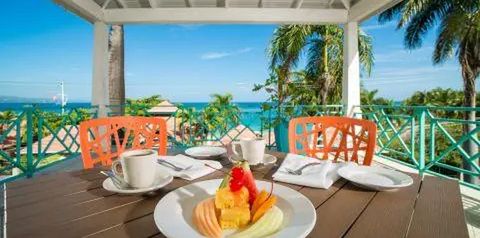 plaża, balkon / taras