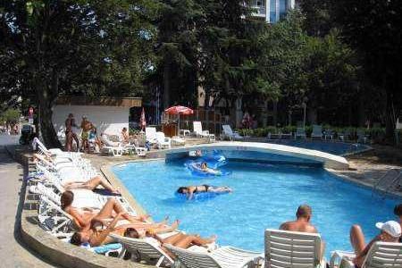 teren hotelu, basen