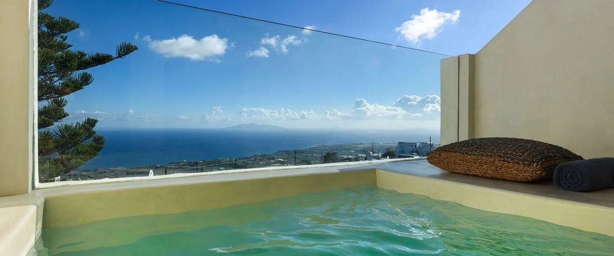 góry, balkon / taras