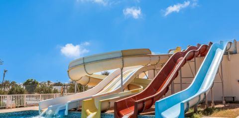 aquapark, zjeżdżalnia