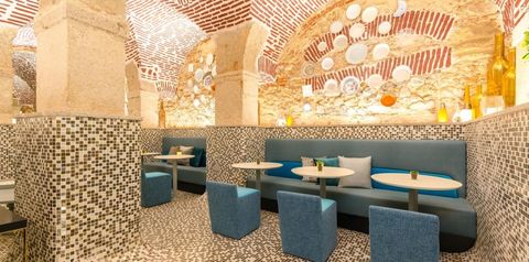 teren hotelu, restauracja