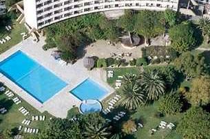 teren hotelu, basen, obiekt