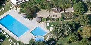 teren hotelu, basen, obiekt