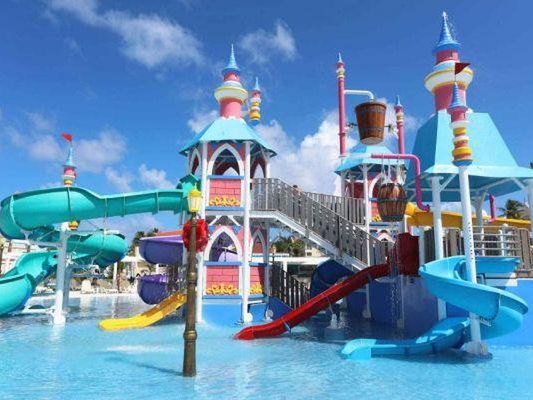aquapark, zjeżdżalnia, dla dzieci