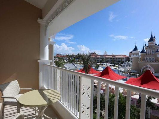 teren hotelu, balkon / taras