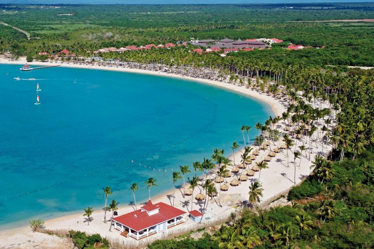 teren hotelu, plaża