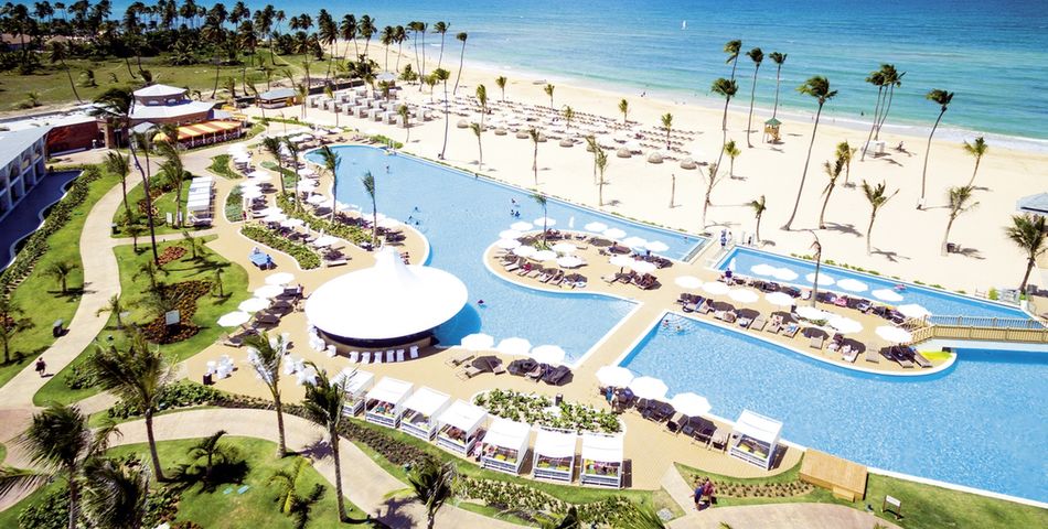 teren hotelu, plaża