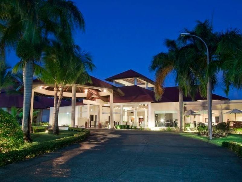 obiekt, teren hotelu