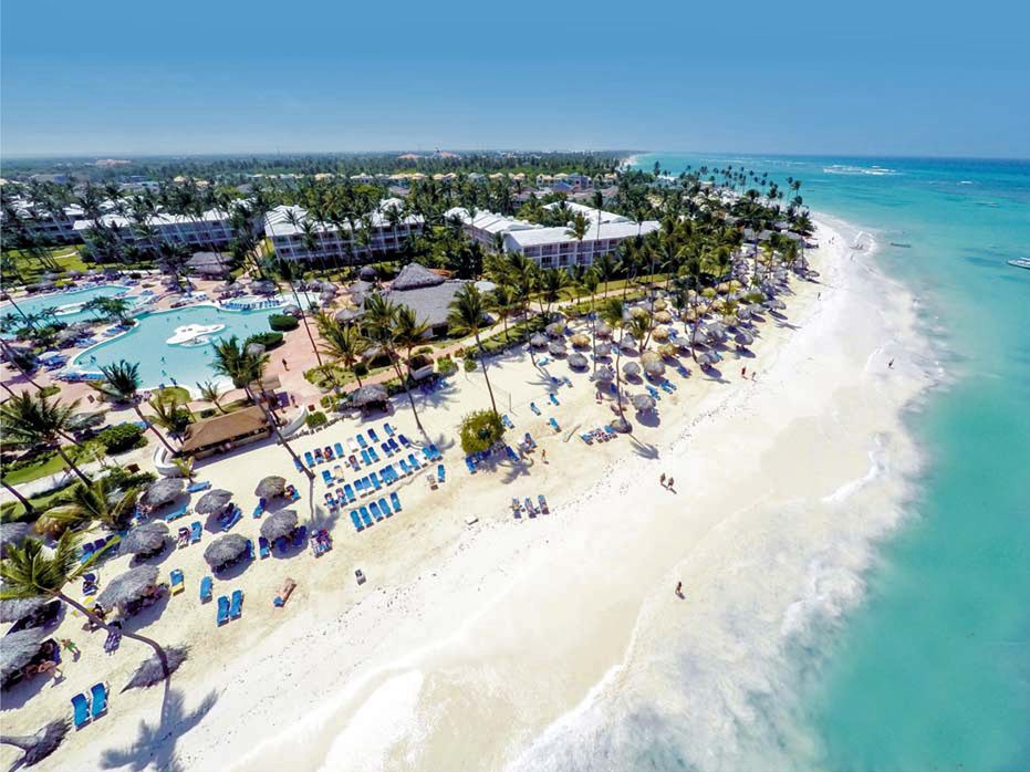 teren hotelu, plaża