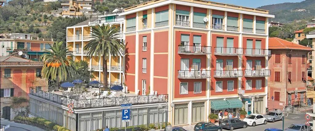 góry, teren hotelu, obiekt