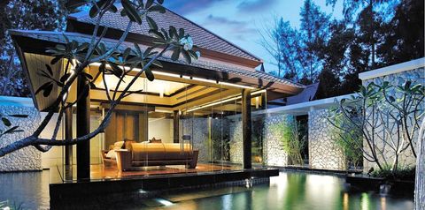 teren hotelu, pokój