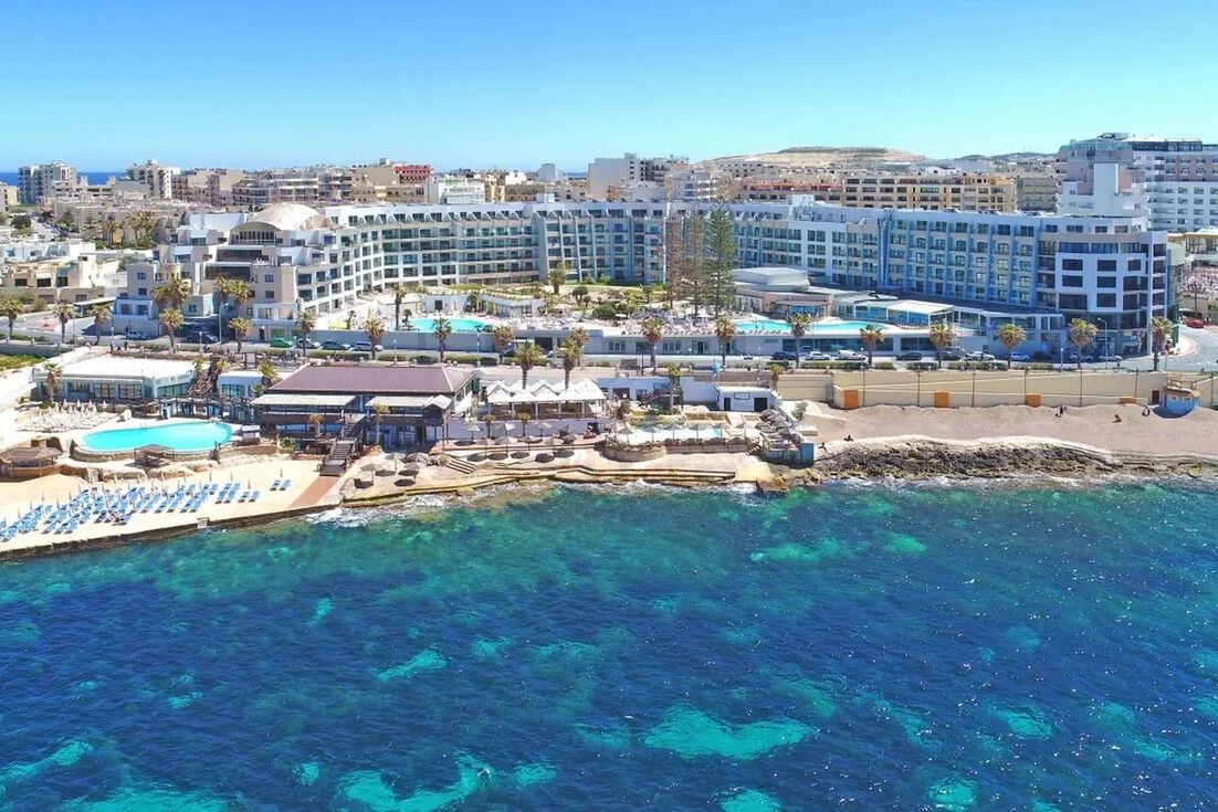 obiekt, teren hotelu, plaża