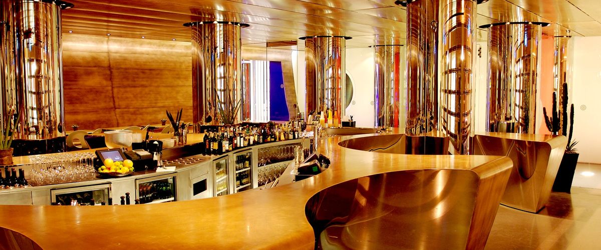 teren hotelu, drink bar