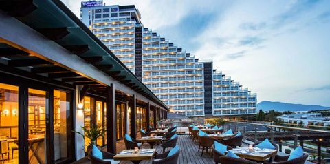 obiekt, teren hotelu, restauracja