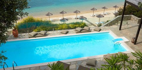 teren hotelu, basen, plaża