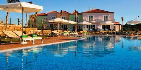 teren hotelu, obiekt, basen