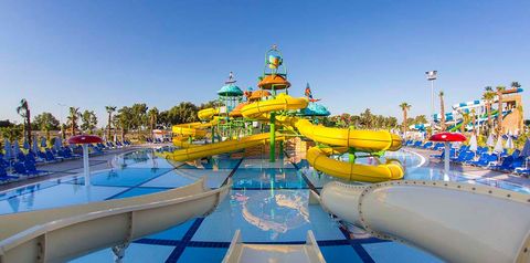 aquapark, zjeżdżalnia