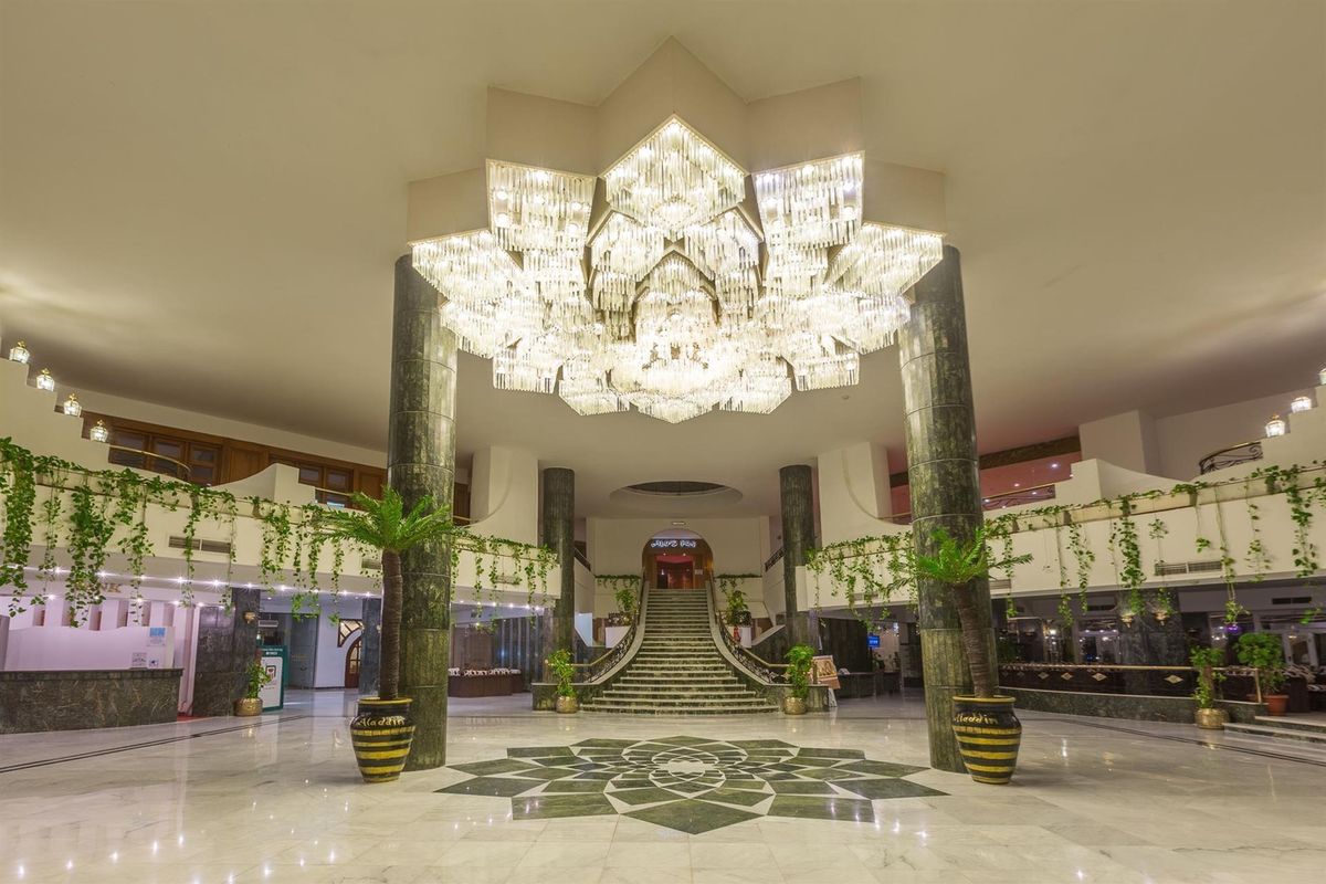 Aladdin Beach Resort - recepcja / lobby