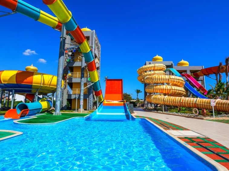 aquapark, zjeżdżalnia