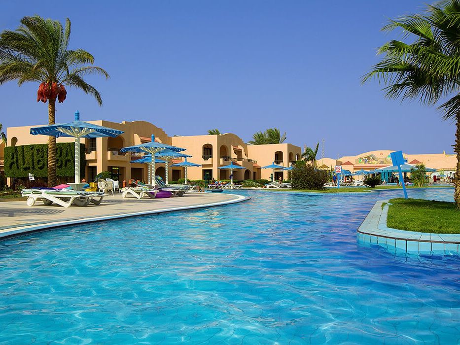 teren hotelu, basen