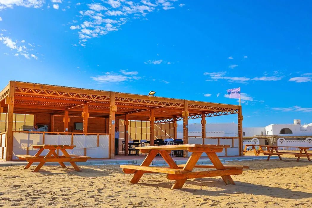 Beach safari Nubian Resort - beach bar