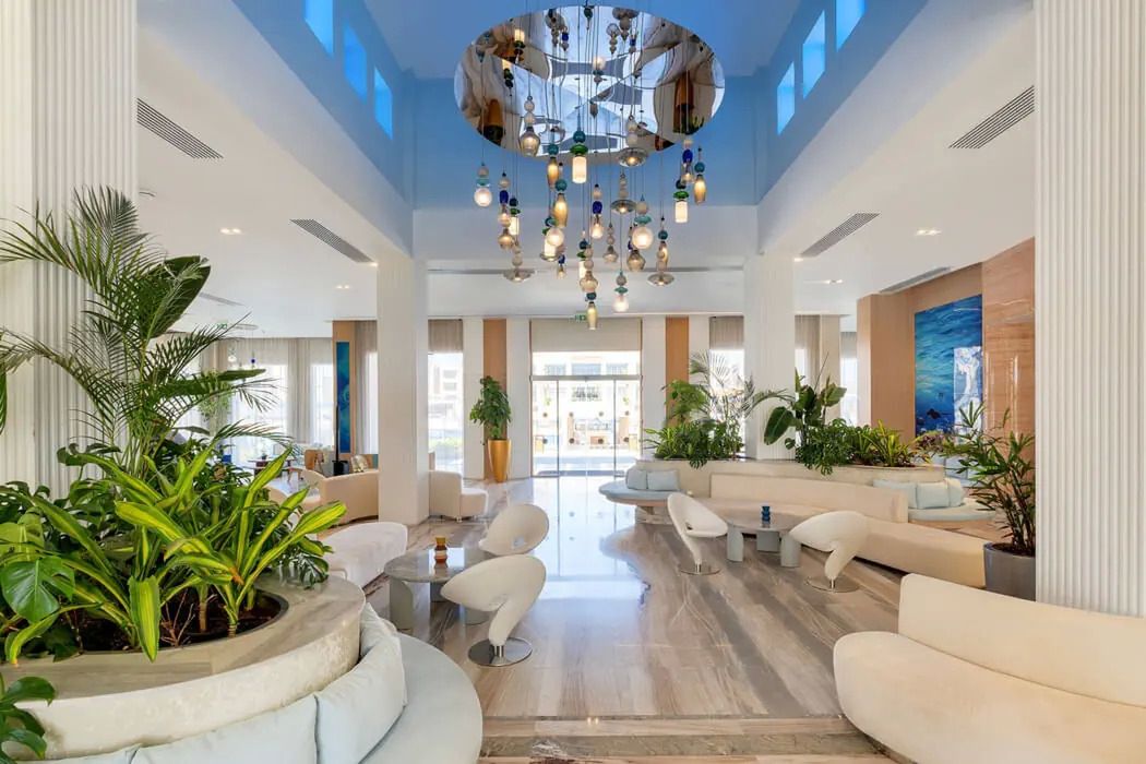 Cleopatra Luxury Resort Sharm Adults Only - recepcja / lobby