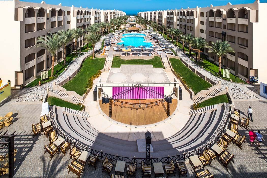 El Karma Aqua Beach Resort (ex. Nubia Aqua Beach Resort) - teren hotelu