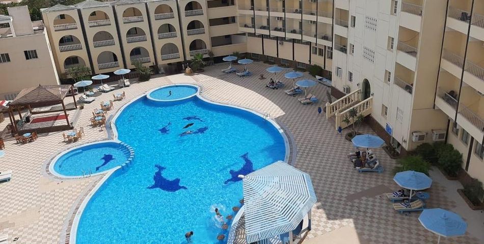 teren hotelu, basen