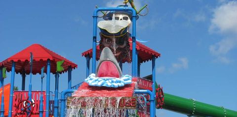 aquapark, zjeżdżalnia
