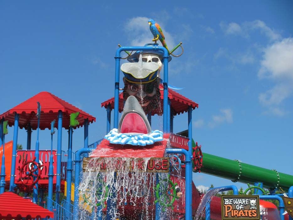 aquapark, zjeżdżalnia