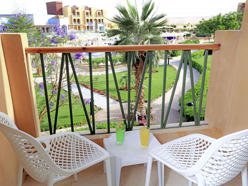 teren hotelu, balkon / taras