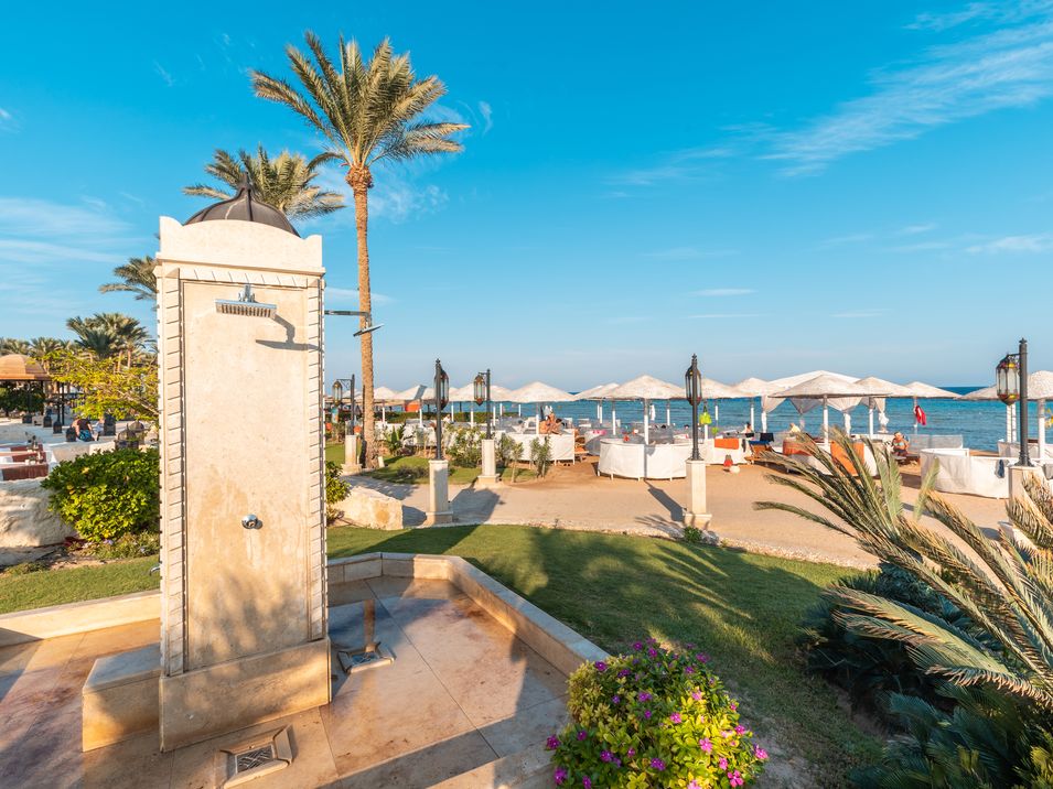 teren hotelu, plaża, wakacjepl