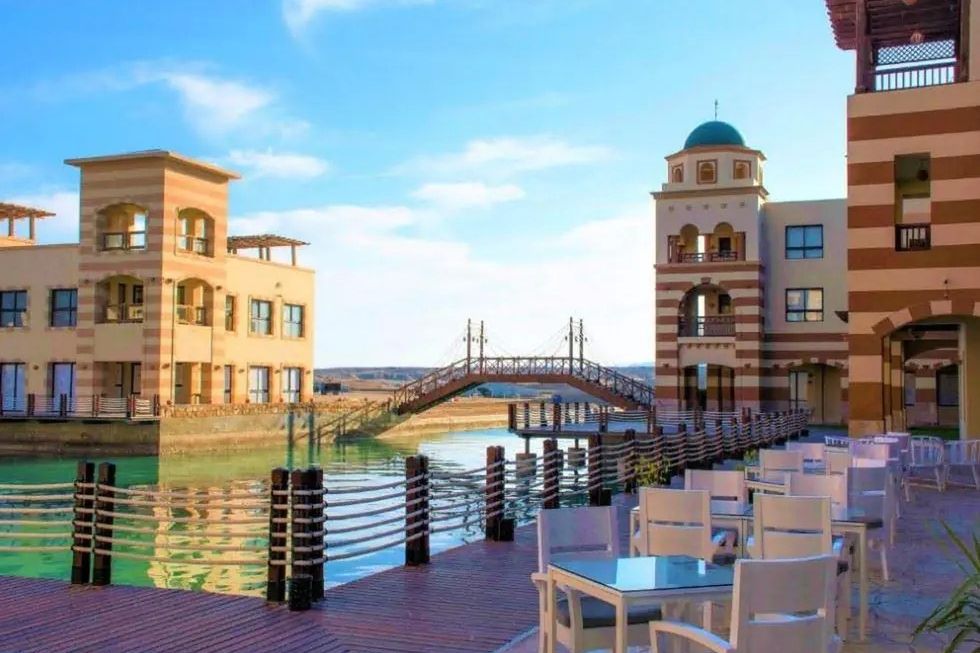 Marina Residence & Suites Port Ghalib - teren hotelu