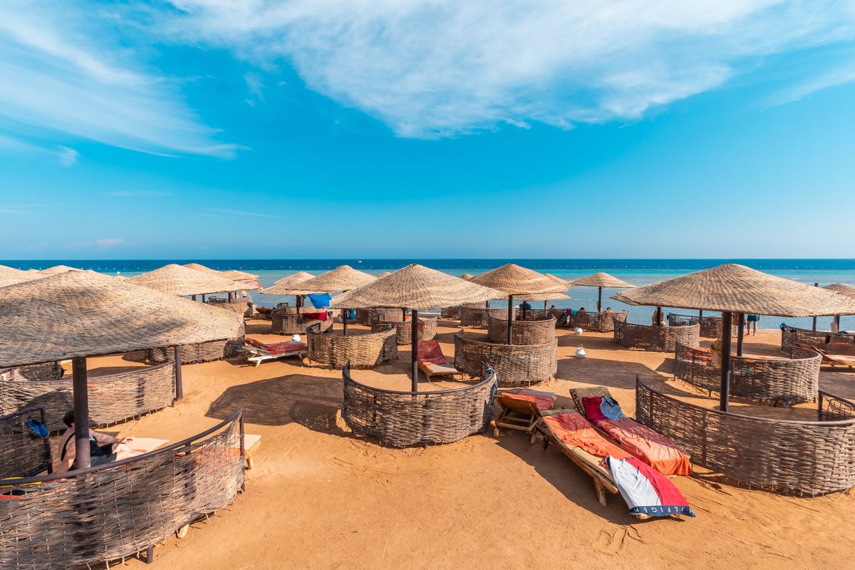 Red Sea Makadi Palace - teren hotelu