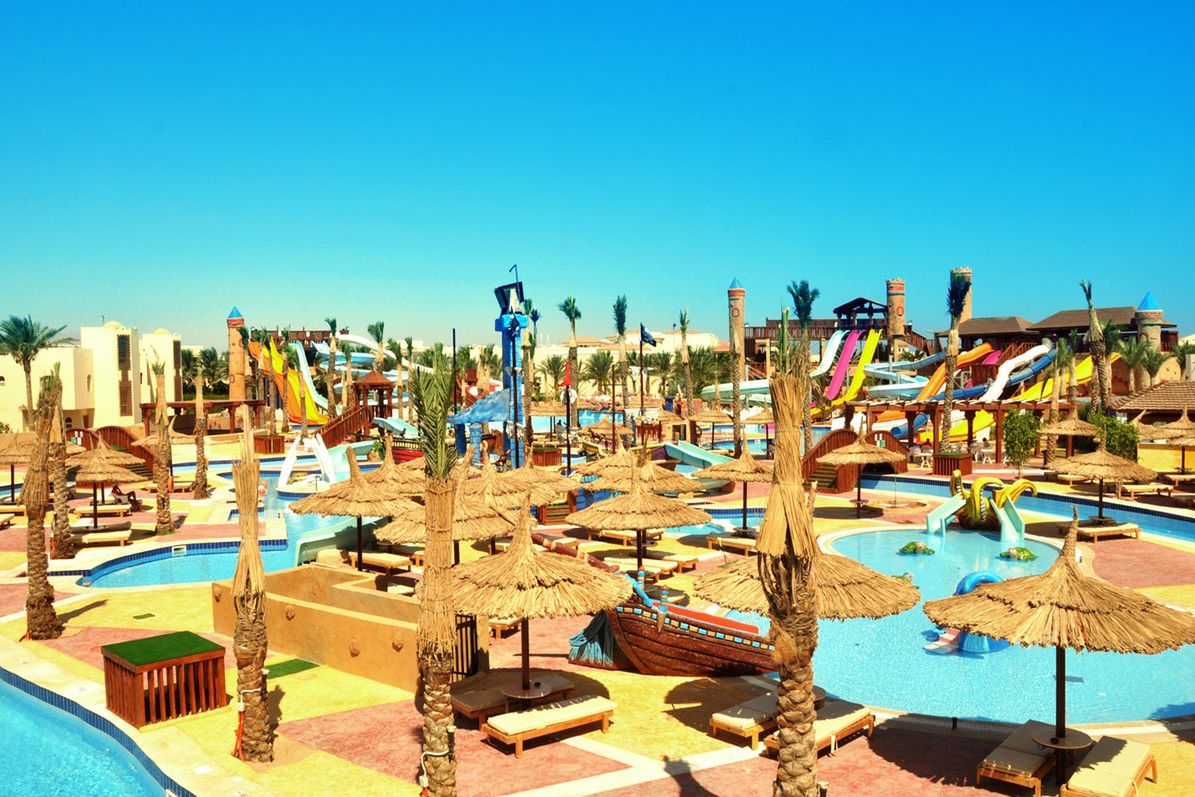 Sea Beach Resort & Aqua Park - teren hotelu