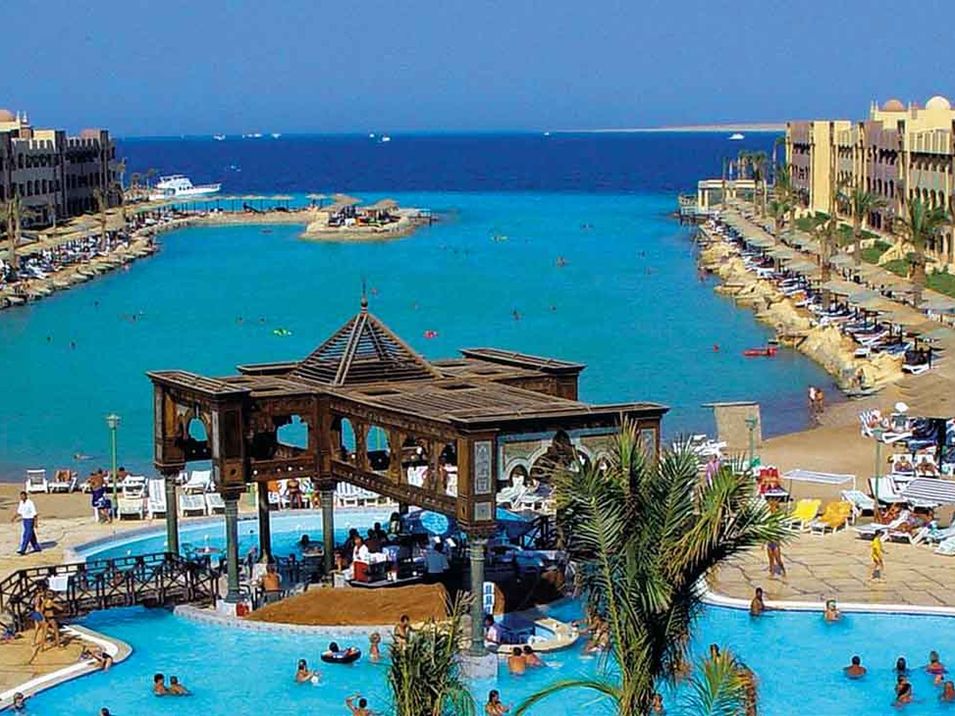 teren hotelu, plaża