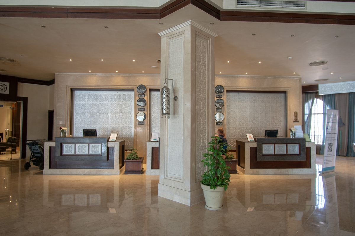Sunrise Select Garden Beach Resort & Spa - recepcja / lobby