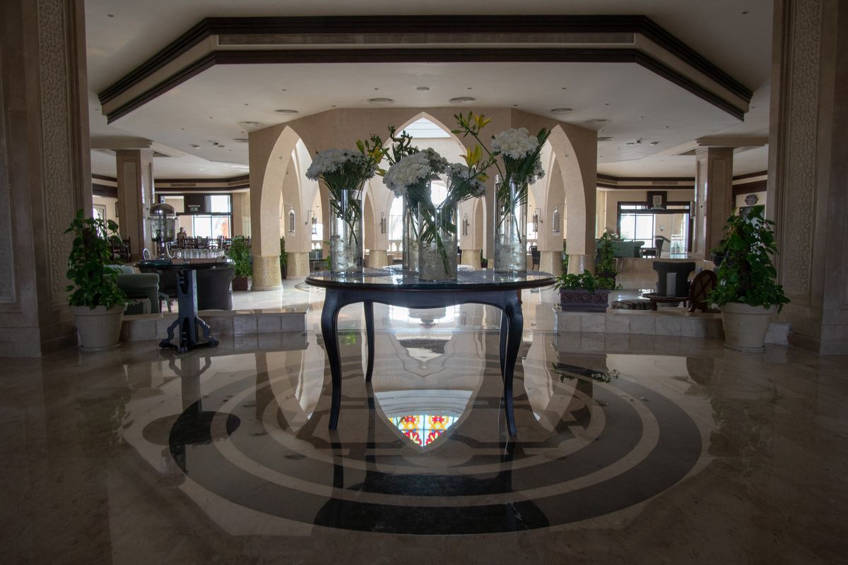 Sunrise Select Garden Beach Resort & Spa - recepcja / lobby