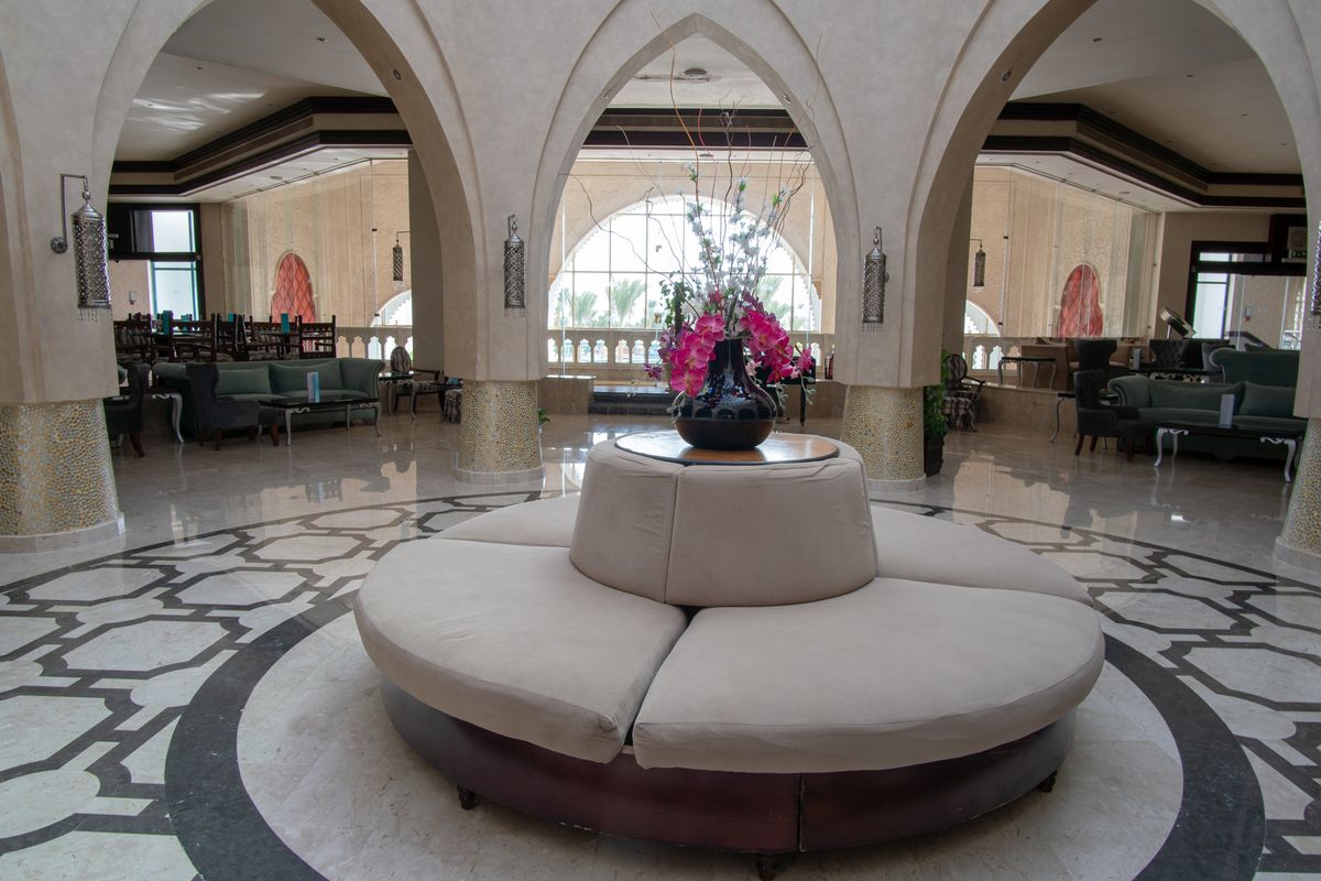 Sunrise Select Garden Beach Resort & Spa - recepcja / lobby