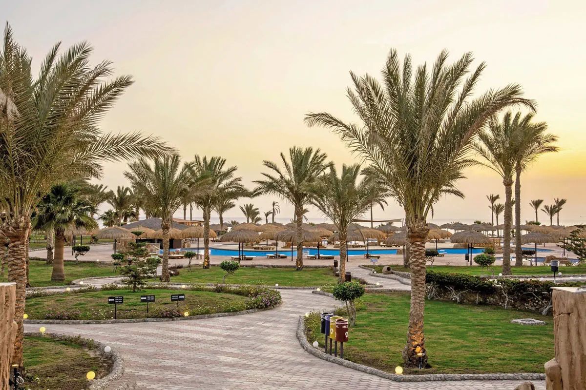 Three Corners Sea Beach - teren hotelu