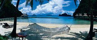 teren hotelu, plaża