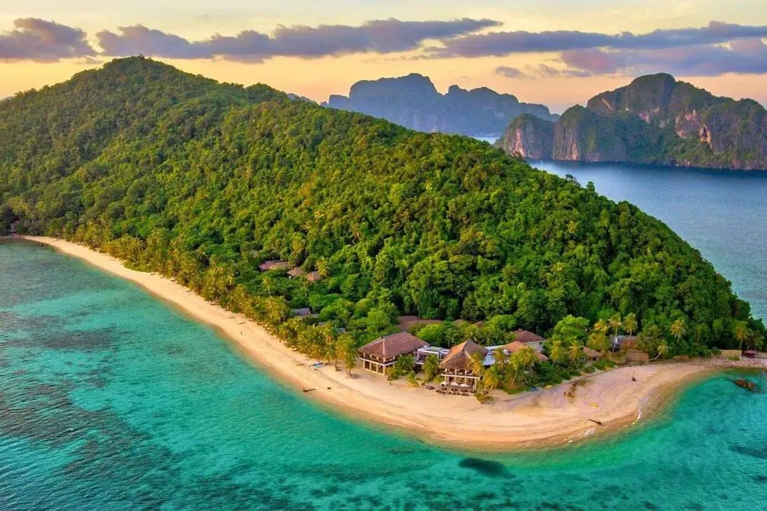 teren hotelu, plaża