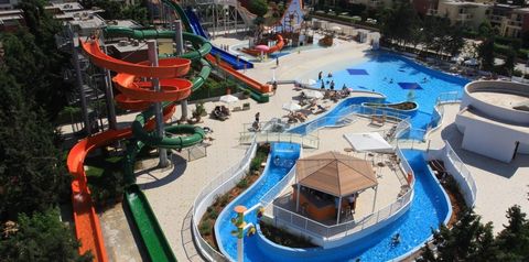 basen, zjeżdżalnia