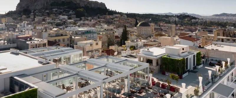 teren hotelu, restauracja