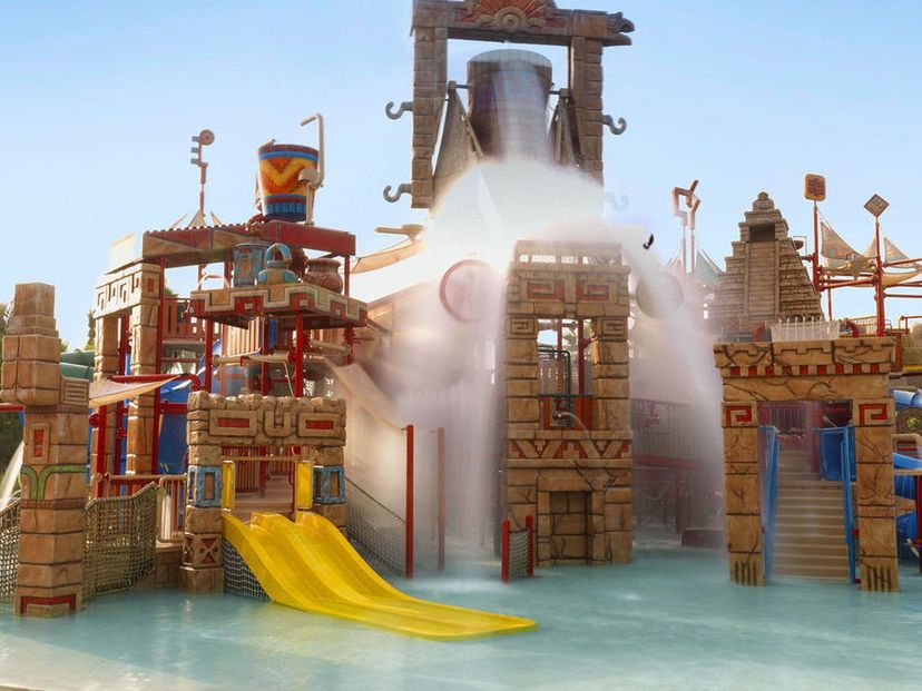aquapark, zjeżdżalnia